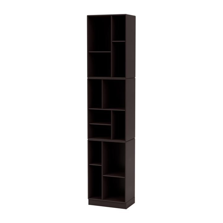 LOOM smal bogreol fra Montana Selection i farven Balsamic