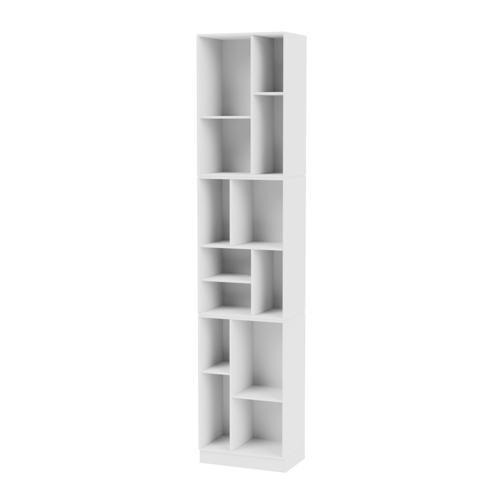 LOOM smal bogreol fra Montana Selection i farven New White