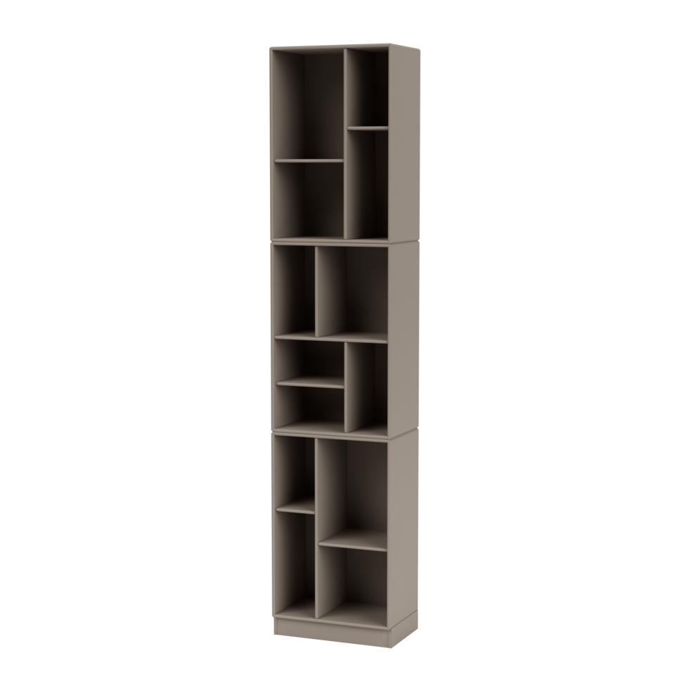 LOOM smal bogreol fra Montana Selection i farven Truffle