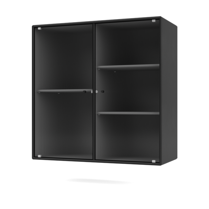 Ripple II vitrine eller overskab fra Montana Selection i farven Black