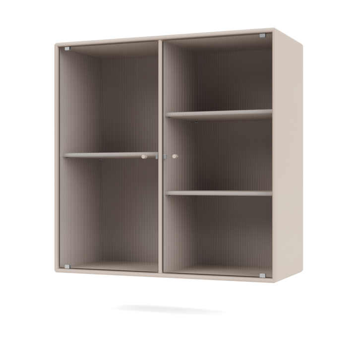 Ripple II vitrine eller overskab fra Montana Selection i farven Clay