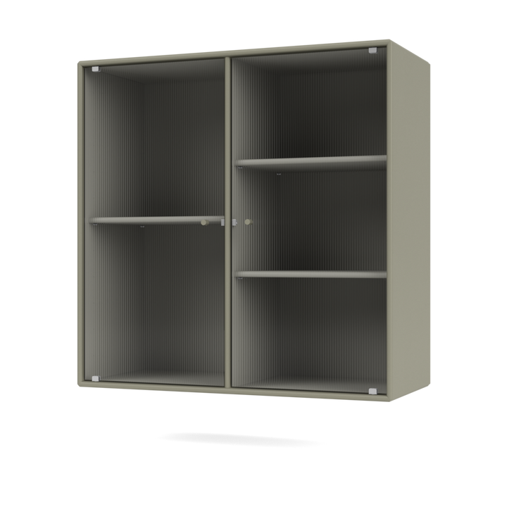 Ripple II vitrine eller overskab fra Montana Selection i farven Fennel