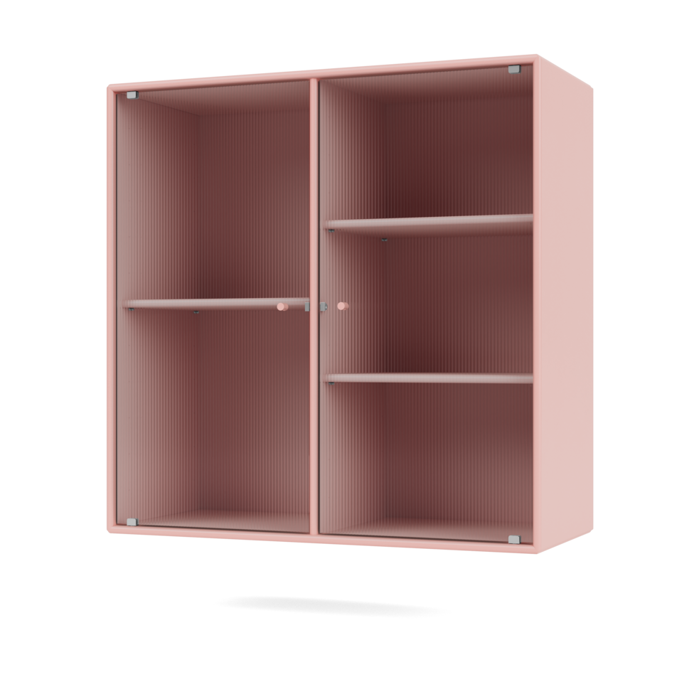 Ripple II vitrine eller overskab fra Montana Selection i farven Ruby