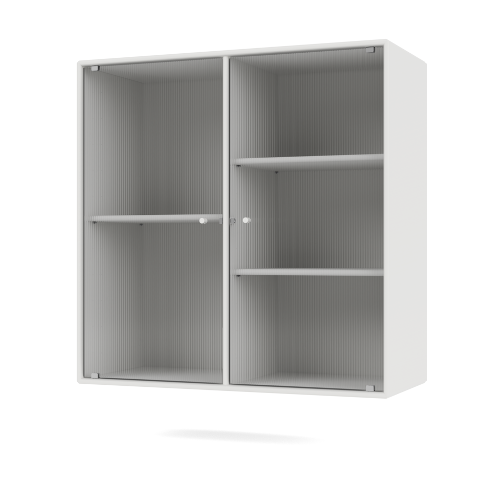 Ripple II vitrine eller overskab fra Montana Selection i farven White