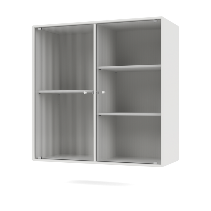 Ripple II vitrine eller overskab fra Montana Selection i farven White