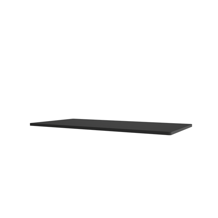 Topplade i sort mdf fra Montana designet af Verner Panton til wire double