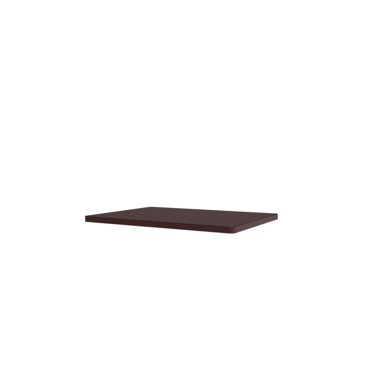 Topplade i black mdf fra Montana designet af Verner Panton til wire single