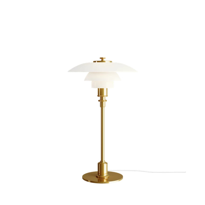 PH 3/2 bordlampe fra Louis Poulsen i messing