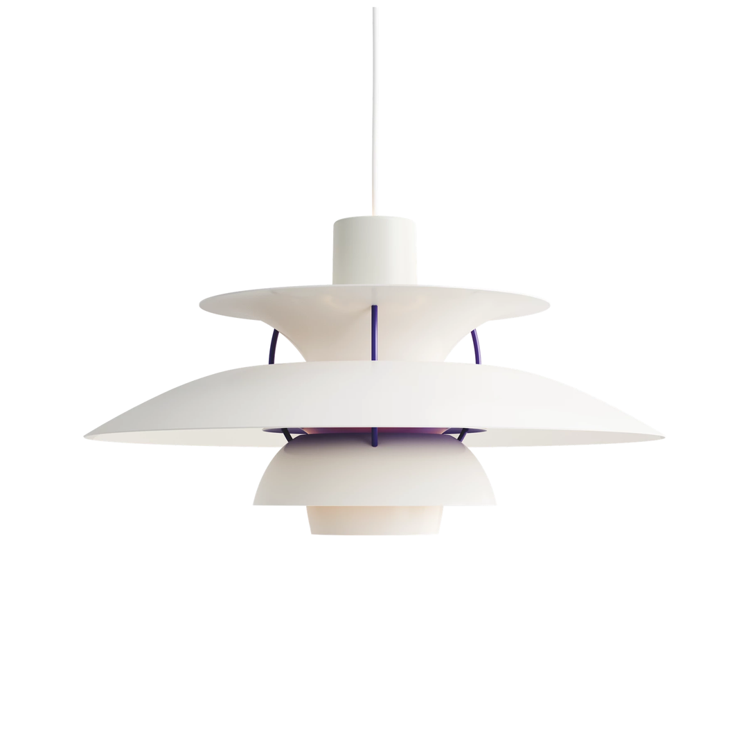 Den klassiske PH 5 lampe fra Louis Poulsen. 