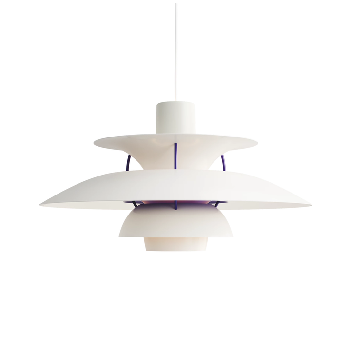 Den klassiske PH 5 lampe fra Louis Poulsen. 