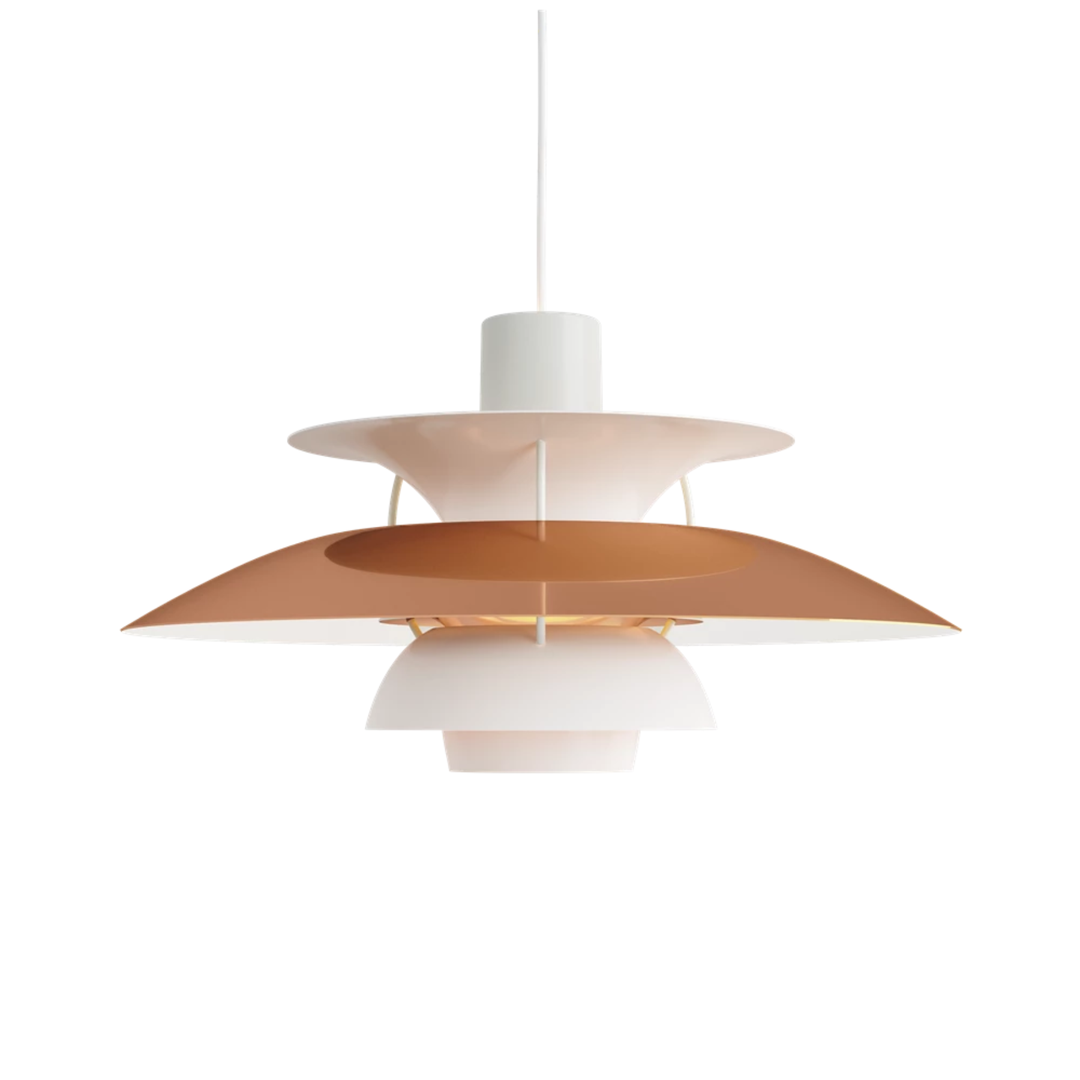 Den klassiske PH 5 lampe fra Louis Poulsen. 
