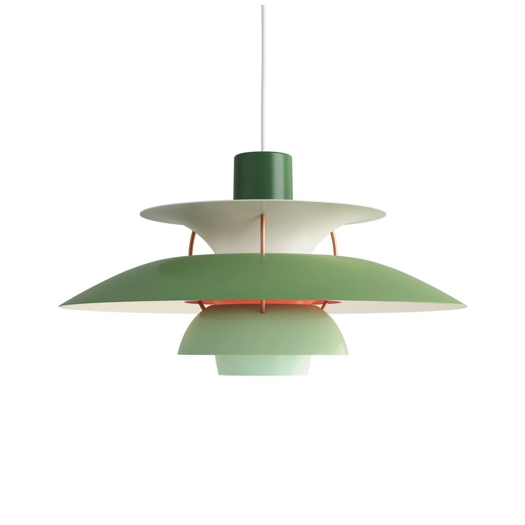 Den klassiske PH 5 lampe fra Louis Poulsen. 