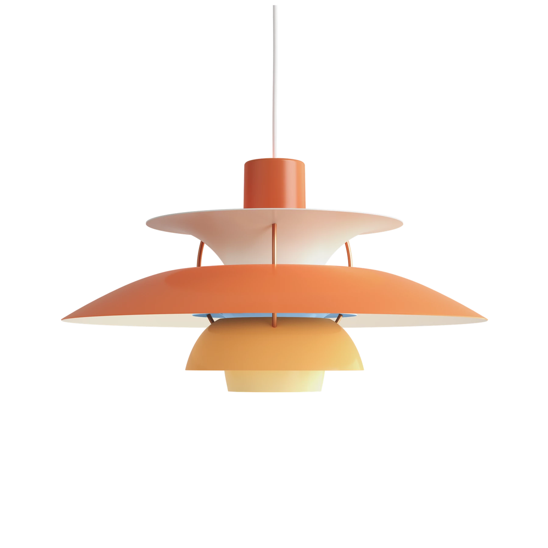 Den klassiske PH 5 lampe fra Louis Poulsen. 