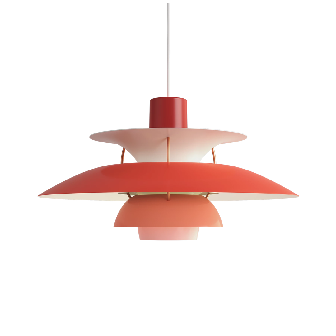 Den klassiske PH 5 lampe fra Louis Poulsen. 