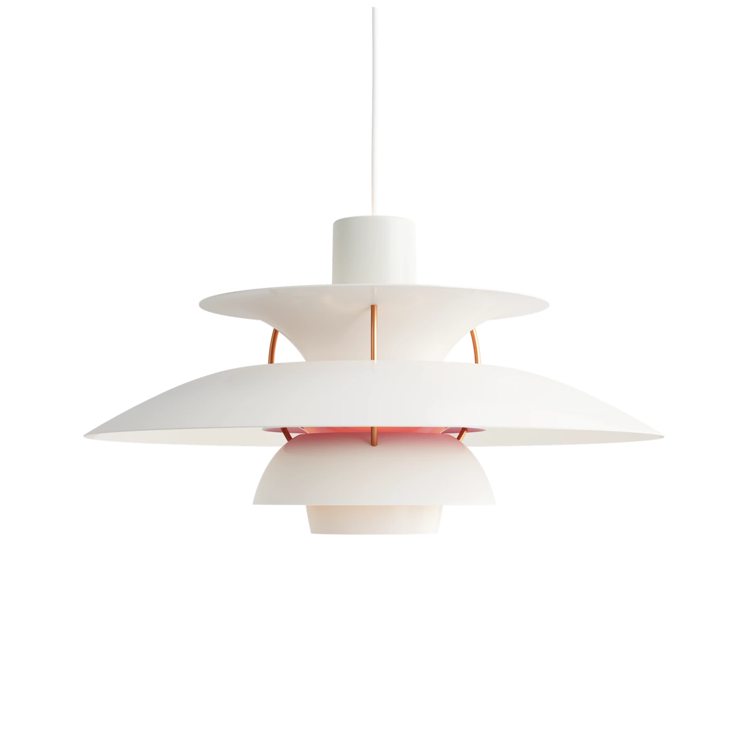 Den klassiske PH 5 lampe fra Louis Poulsen. 