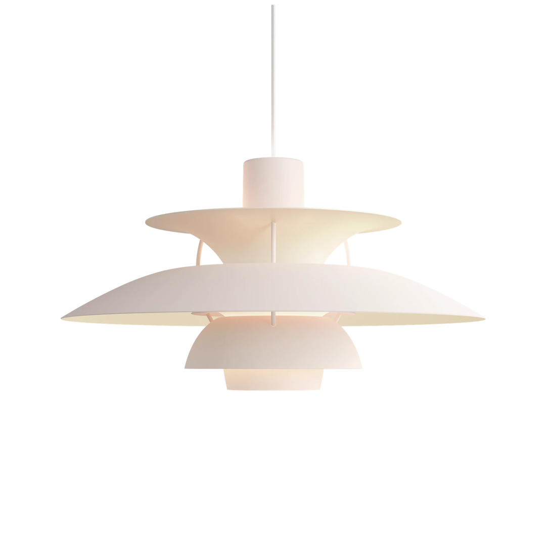 Den klassiske PH 5 lampe fra Louis Poulsen. 