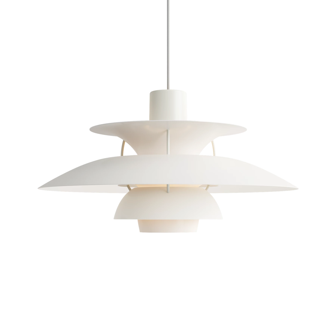 Den klassiske PH 5 lampe fra Louis Poulsen. 