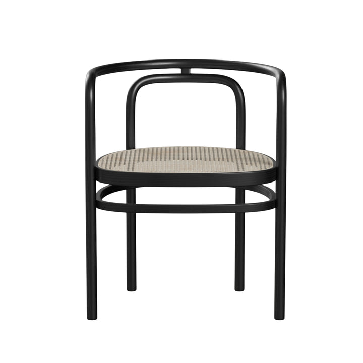 PK15 armchair af Poul Kjærholm for Fritz Hansen i sort