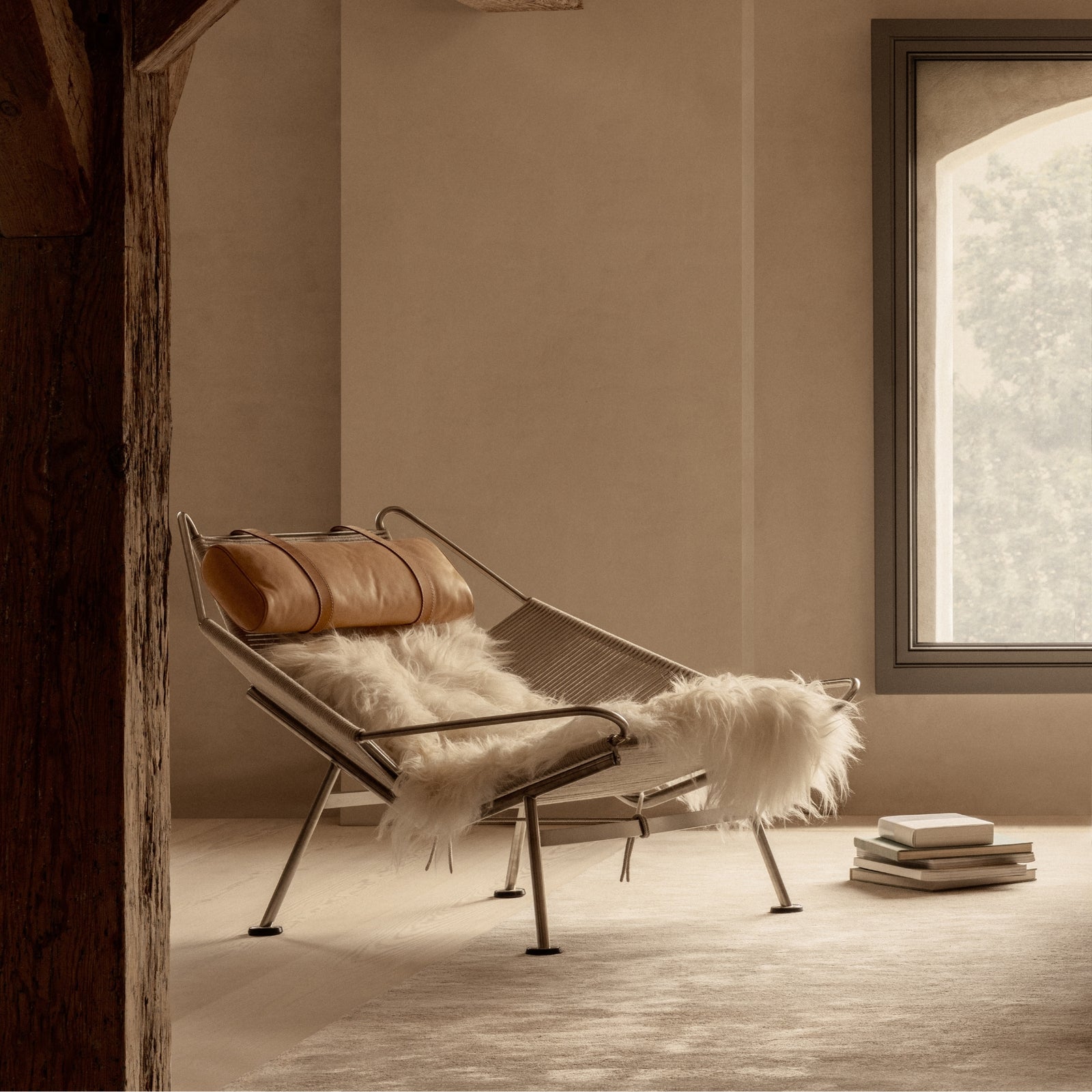 Flaglinestolen - pp225 fra PP møbler designet af Hans J. Wegner