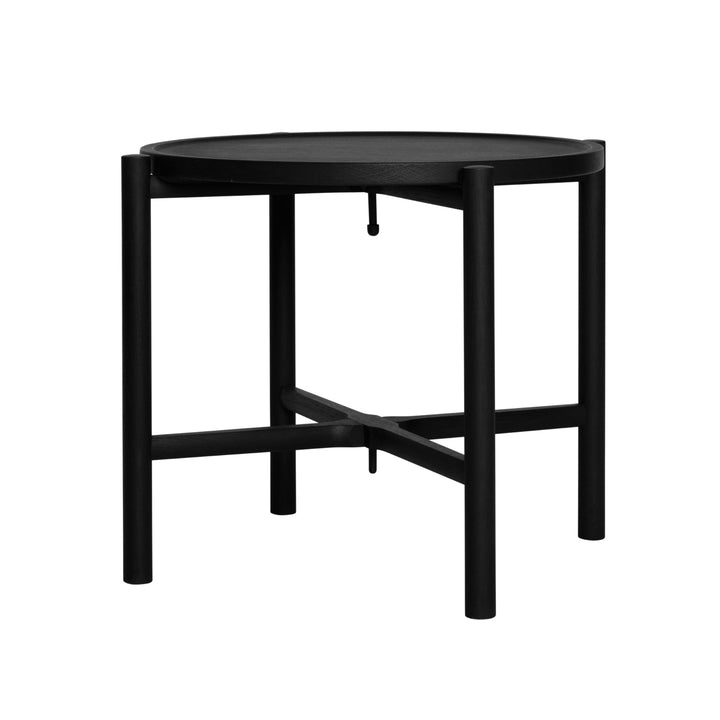 pp35/54 bakkebord fra PP møbler designet af Hans J. Wegner i sort eg