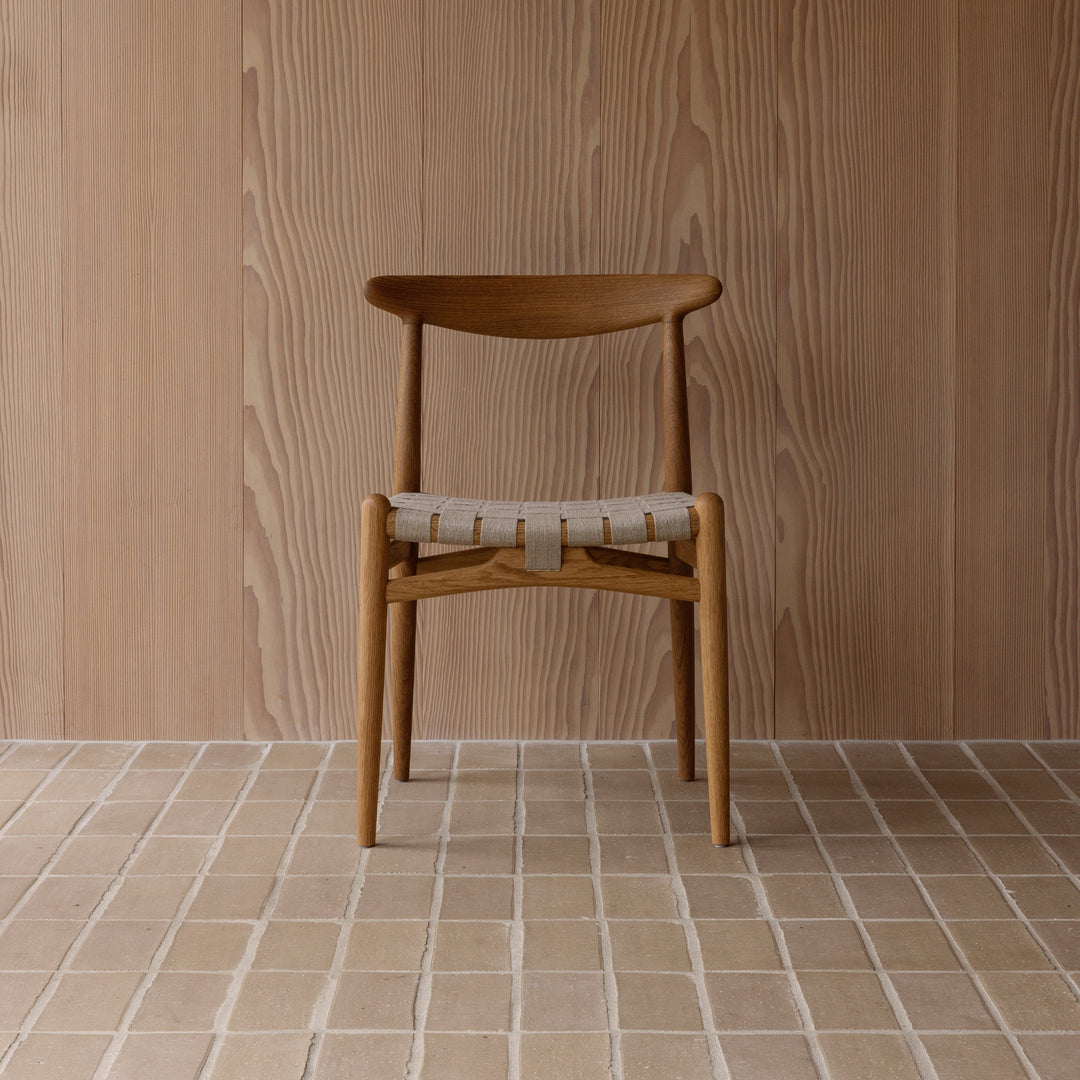 PP101 spisebordsstol i egetræ af Wegner for PP Møbler