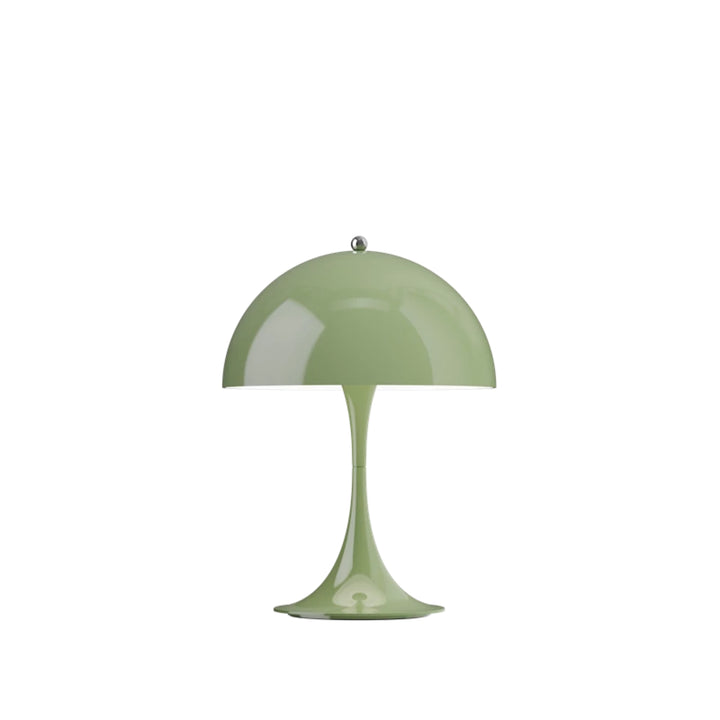 Panthella 250 portable bordlampe moss green fra Louis Poulsen
