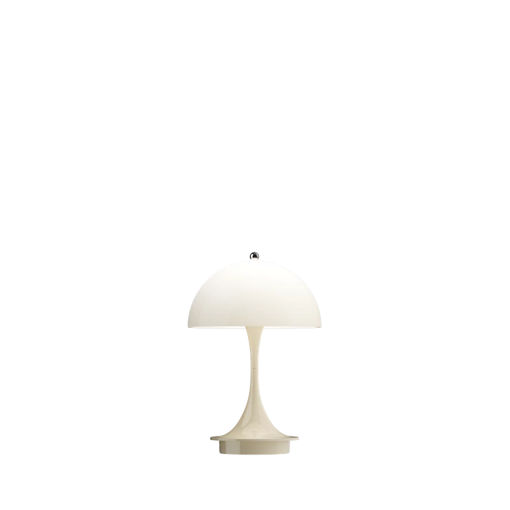 160 portable bordlampe fra Louis Poulsen i opal beige