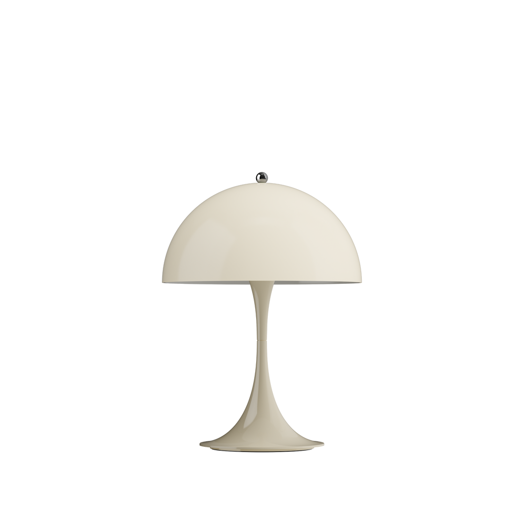 Panthella 250 portable bordlampe opal beige fra Louis Poulsen