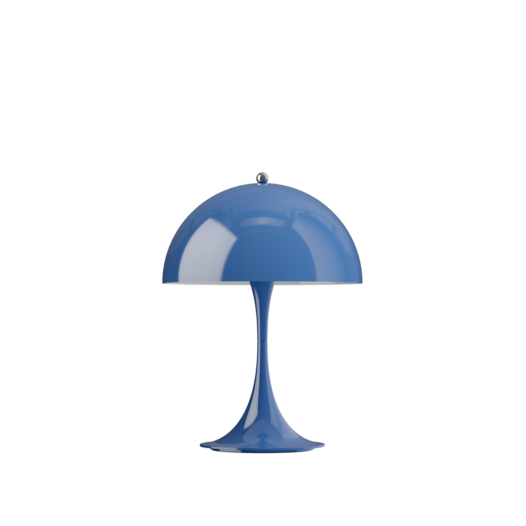 Panthella 250 portable bordlampe opaque indigo blue fra Louis Poulsen