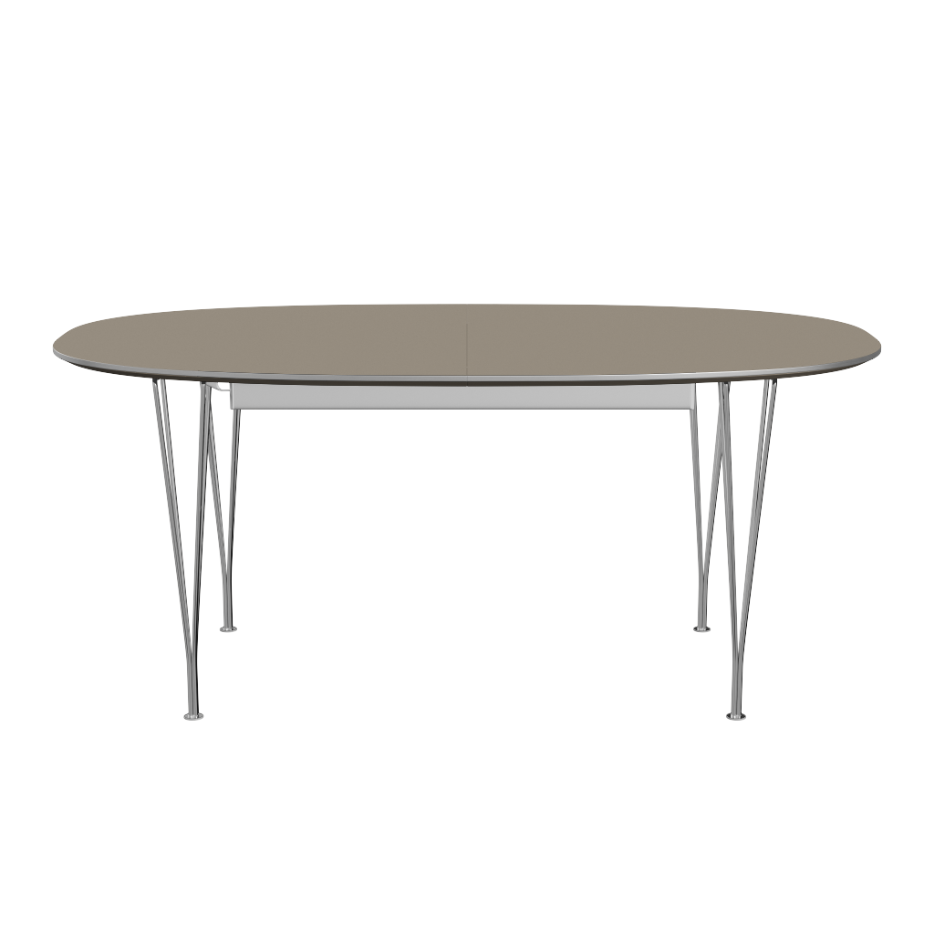 Piet Hein udtræksspisebord fra Fritz Hansen i grå