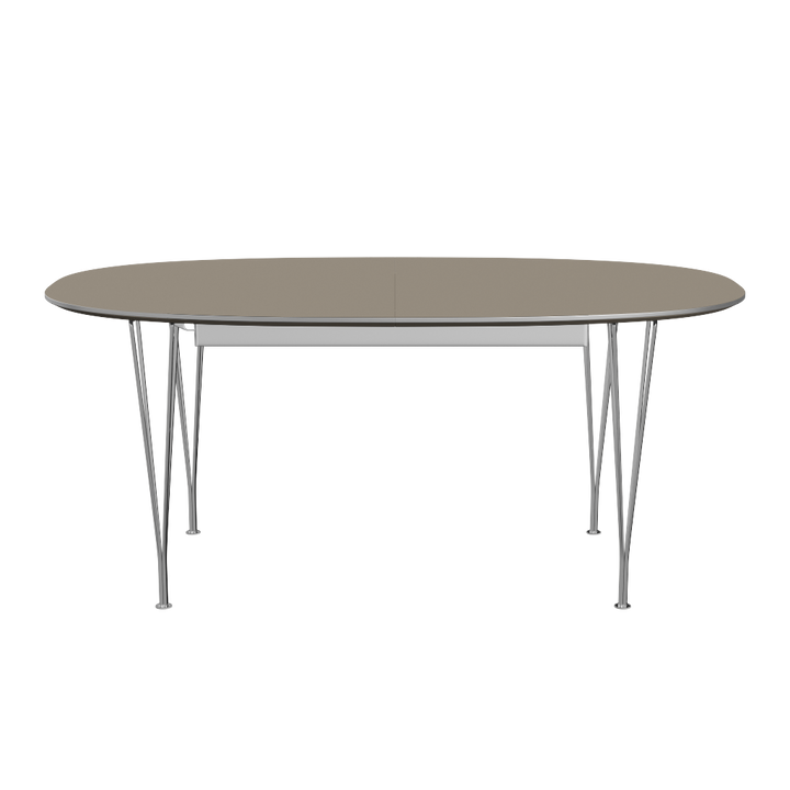 Piet Hein udtræksspisebord fra Fritz Hansen i grå