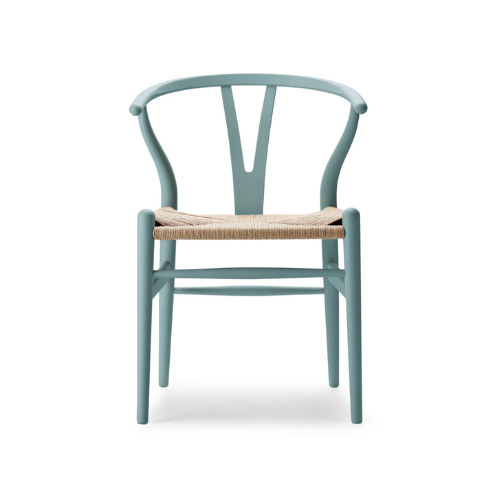 CH24 Y-stol softmalet, naturflet, mint, soft pewter