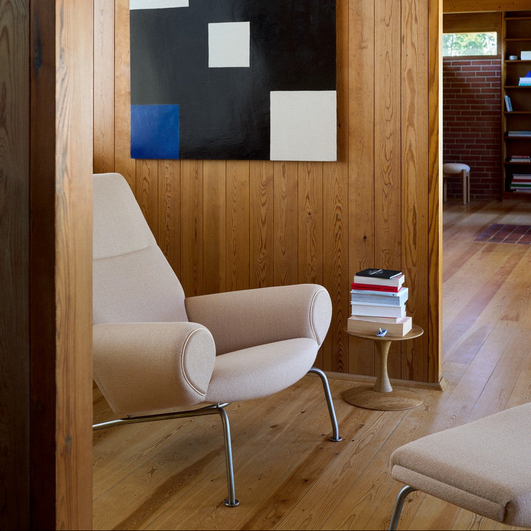 Queen chair, Vidar stof - inkl. gratis skammel