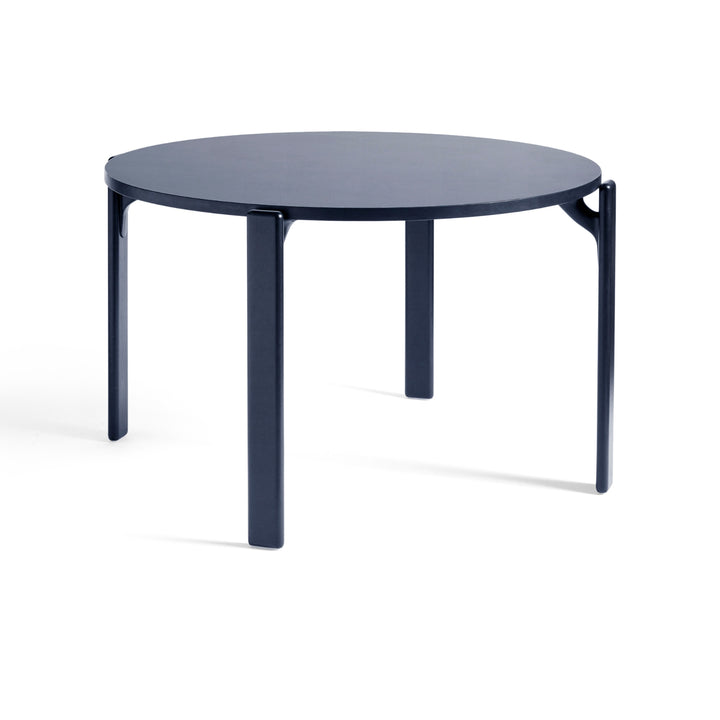 Rey table fra HAY i bøgetræ i farven deep blue