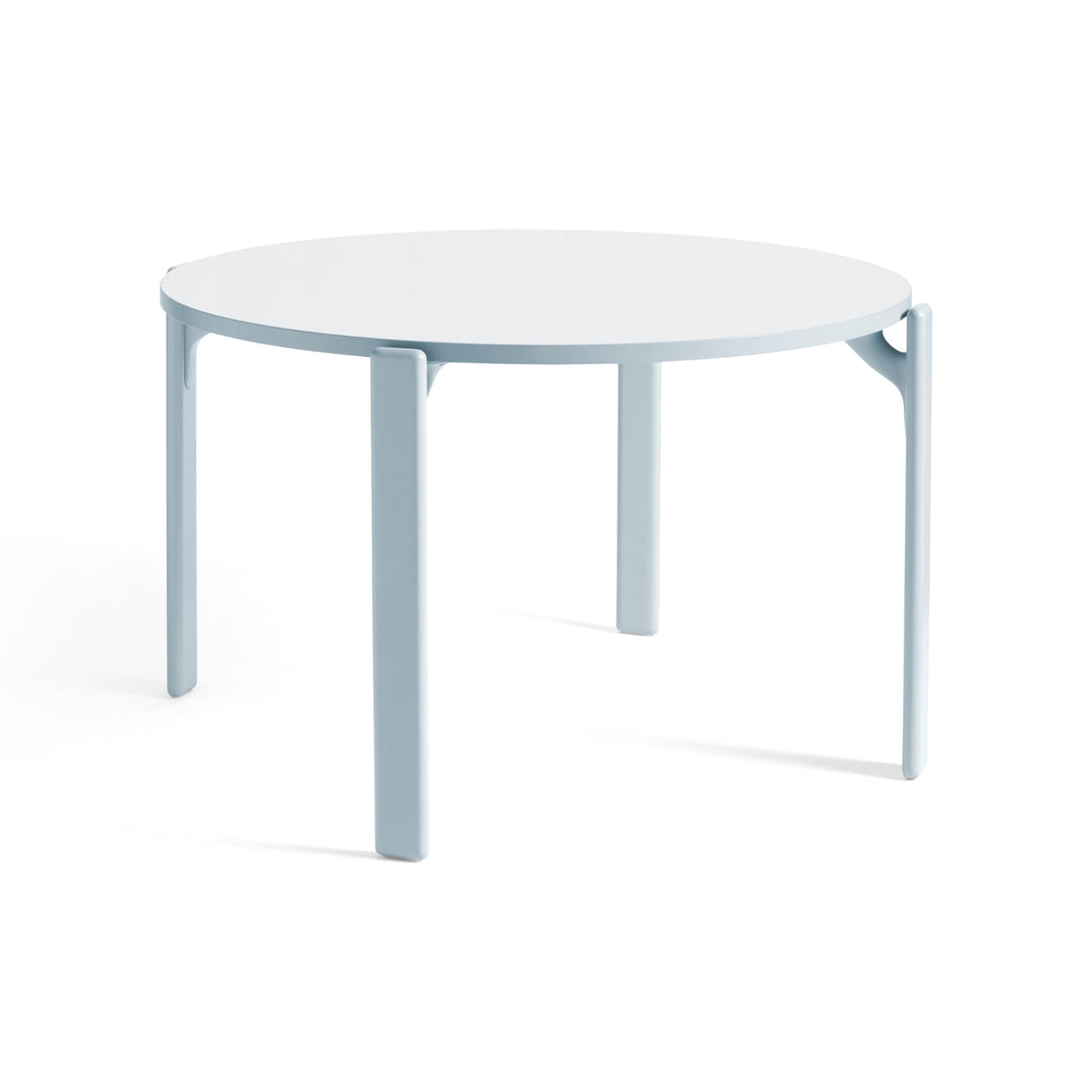 Rey table fra HAY i bøgetræ i farven slate blue