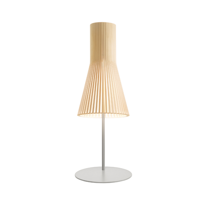 4220 bordlampe fra Secto Design i birkefinér i farven lys birk