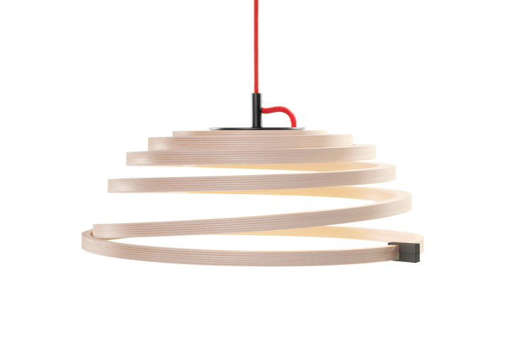Aspiro 8000 pendel loftslampe fra Secto Design i farven rød
