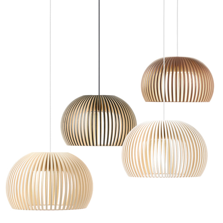 Atto 5000 pendel loftslampe fra Secto Design i alle varianter