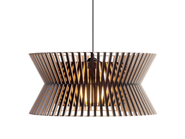 Kontro 6000 pendel loftslampe fra Secto Design i sort
