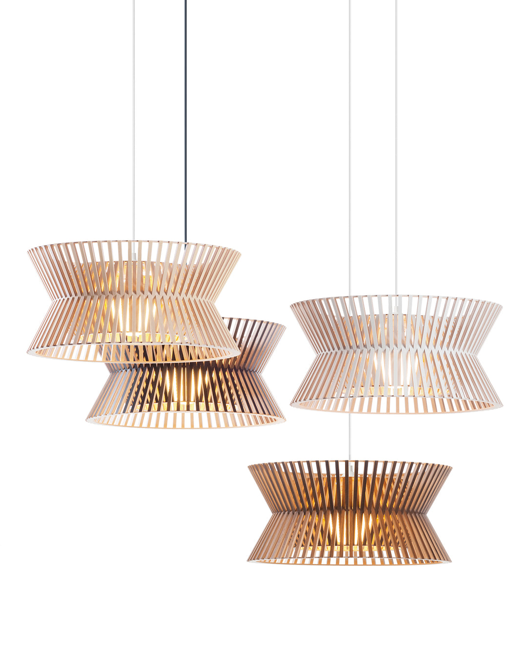Kontro 6000 pendel loftslampe fra Secto Design i alle varianter