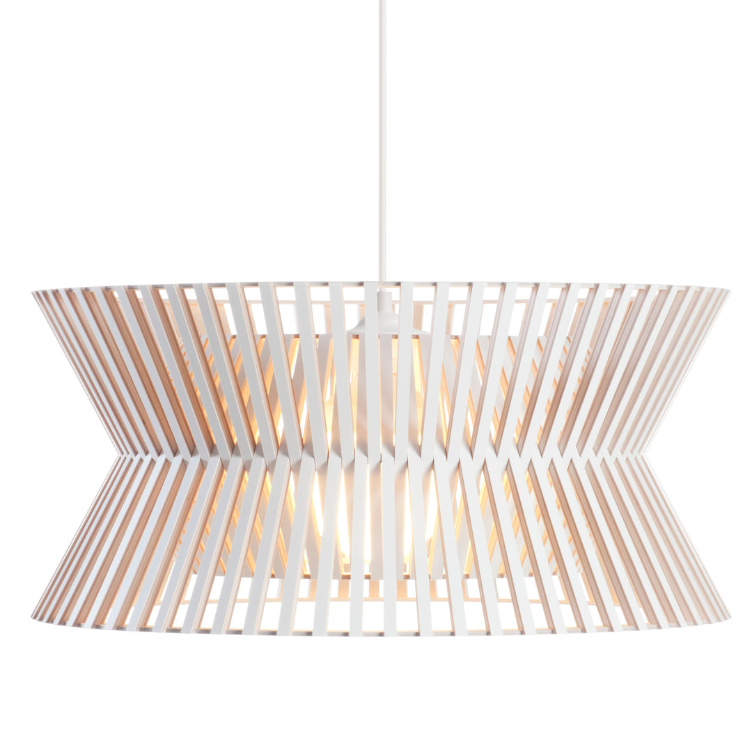 Kontro 6000 pendel loftslampe fra Secto Design i hvid 
