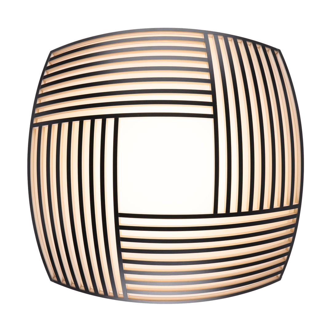 Kuulto loftslampe fra Secto Design i sort