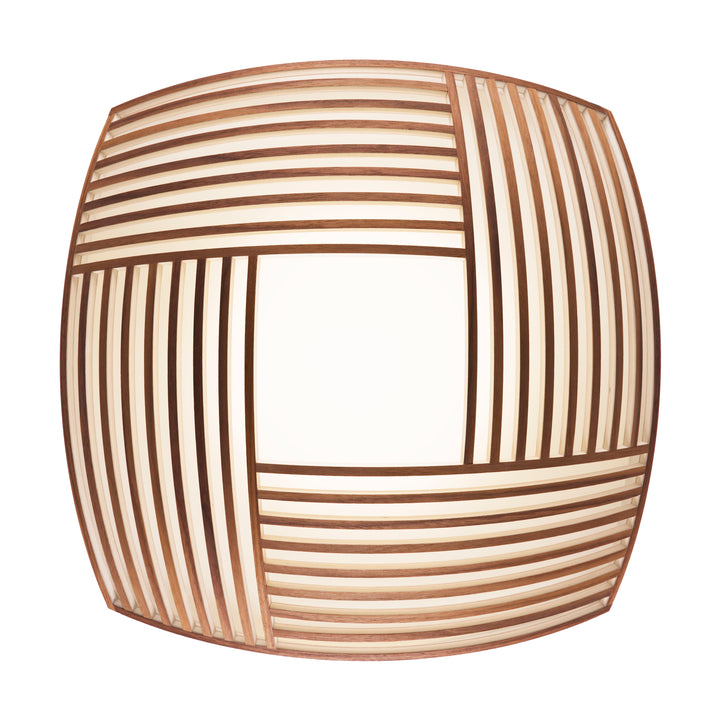 Kuulto loftslampe fra Secto Design packshot i walnut