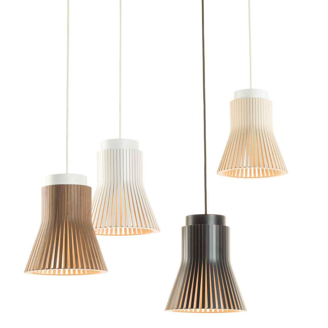 Petite 4600 pendel loftslampe fra Secto Design i alle varianter