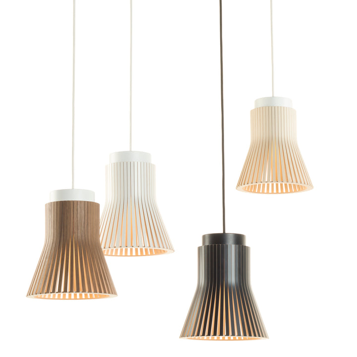 Petite 4600 pendel loftslampe fra Secto Design i alle varianter