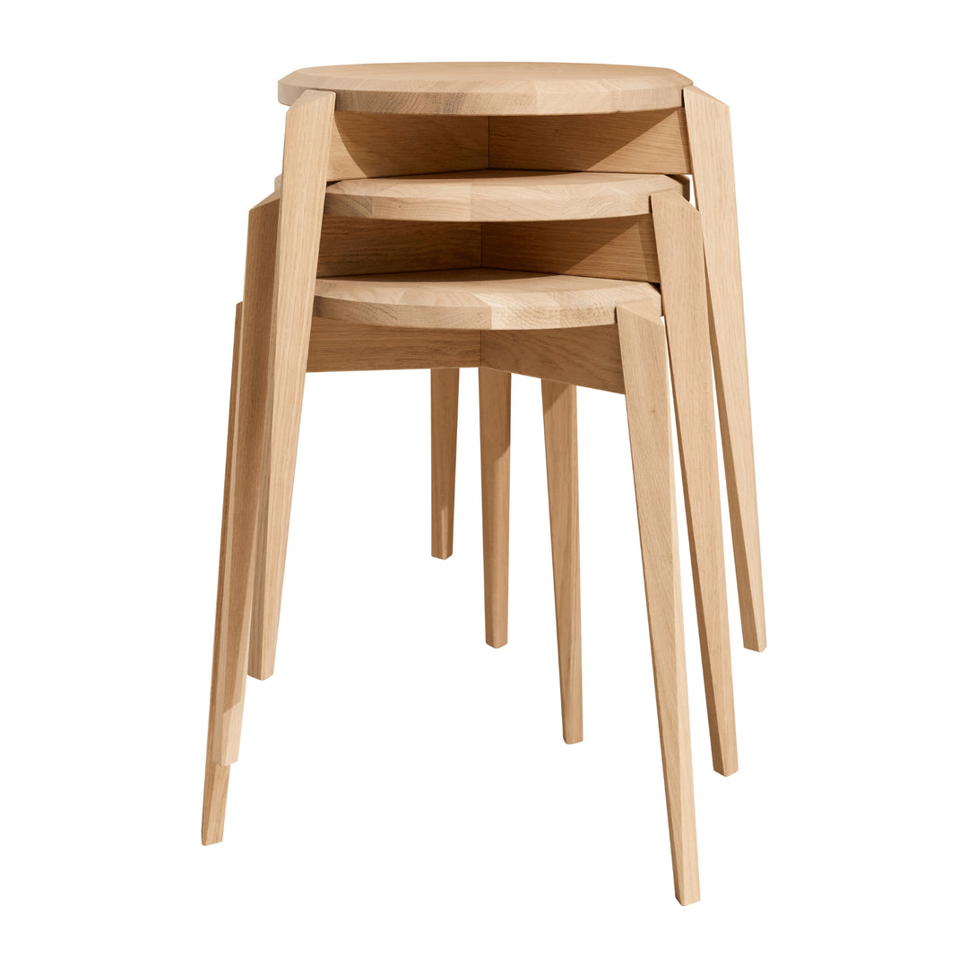 Skovby skammel 840 taburet eg olie stak