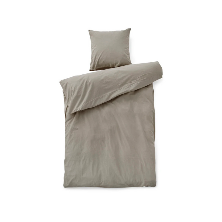 Stone sengetøj Compliments, Stone, OEKO-TEX® certificeret, 100% bomuld 
