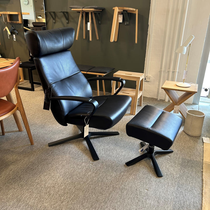 Conform Style lænestol inkl. skammel - Udstillingsmodel