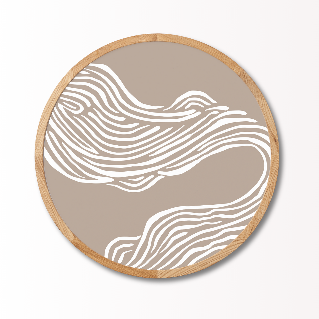 Flowing Lines rundt billede