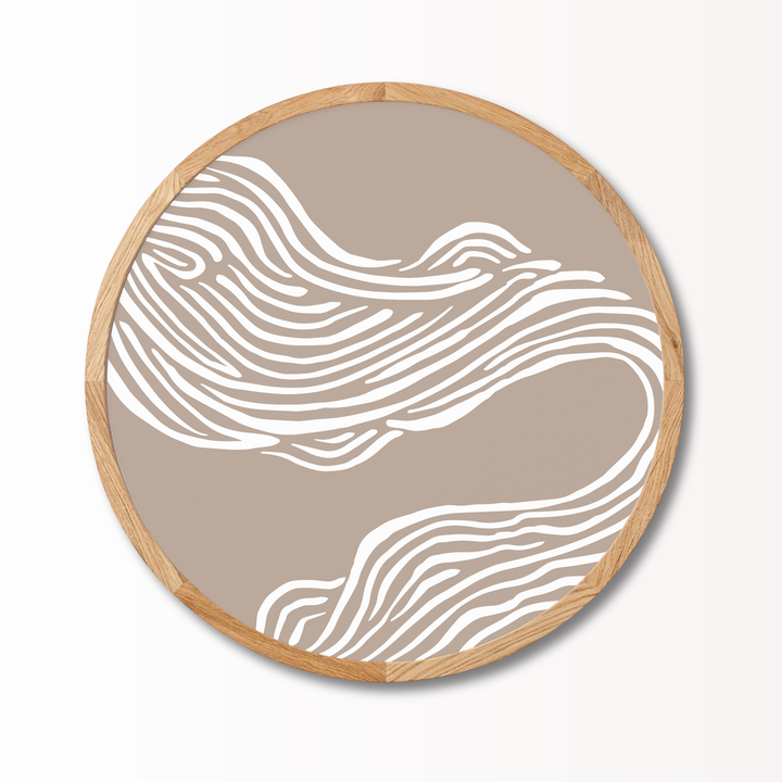 Flowing Lines rundt billede